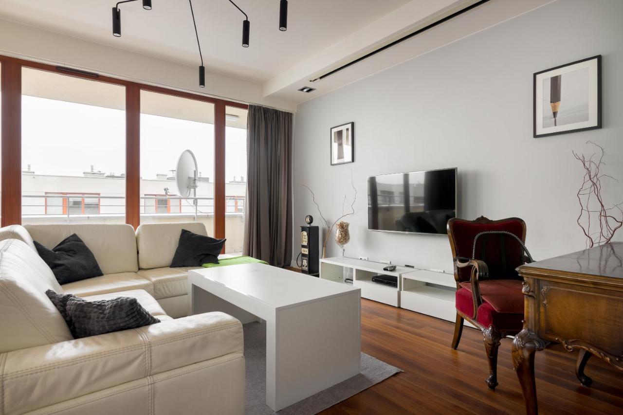 Hlonda Deluxe Apartment With Terrace Varsovia Exterior foto