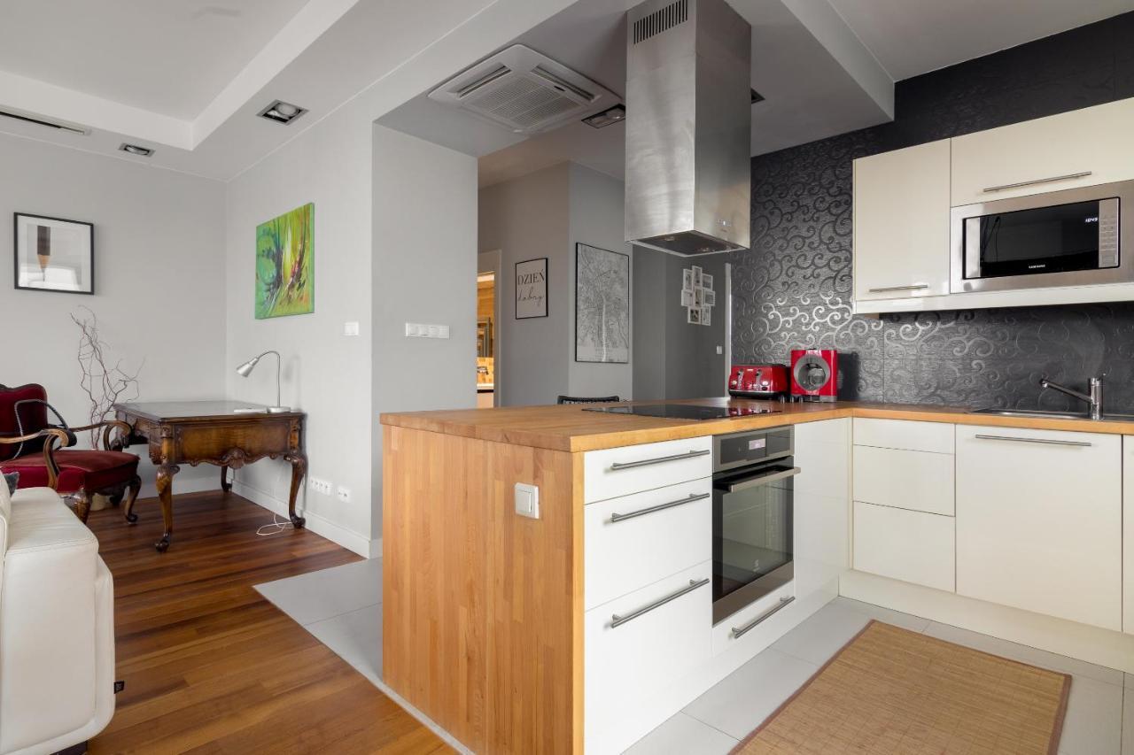 Hlonda Deluxe Apartment With Terrace Varsovia Exterior foto