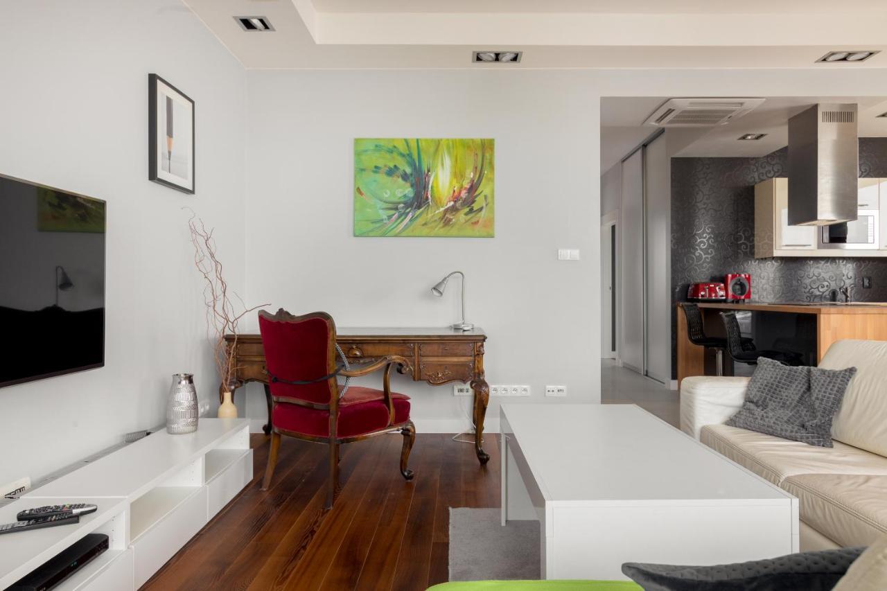 Hlonda Deluxe Apartment With Terrace Varsovia Exterior foto