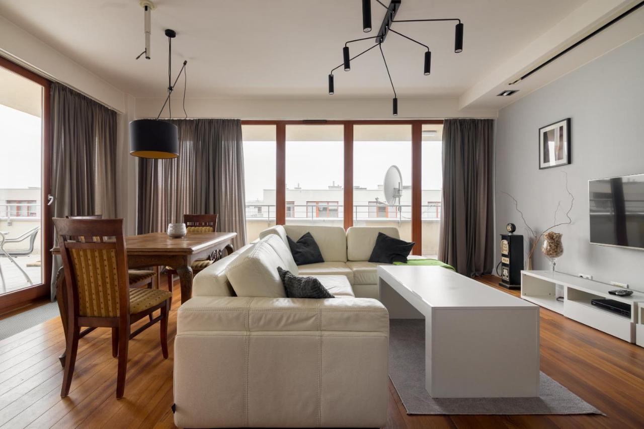 Hlonda Deluxe Apartment With Terrace Varsovia Exterior foto