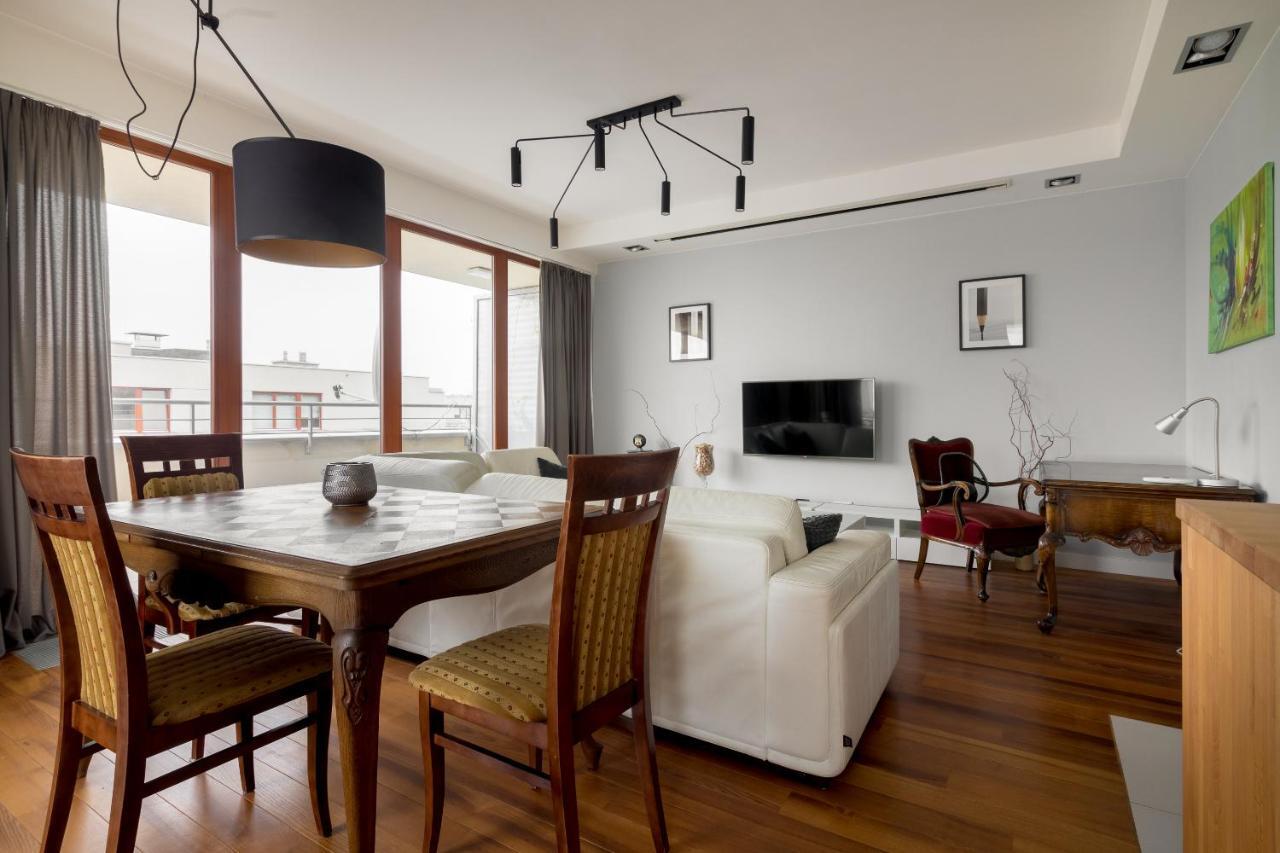 Hlonda Deluxe Apartment With Terrace Varsovia Exterior foto